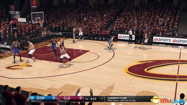 《NBA Live 18》试玩版演示视频 与2K的正面对决