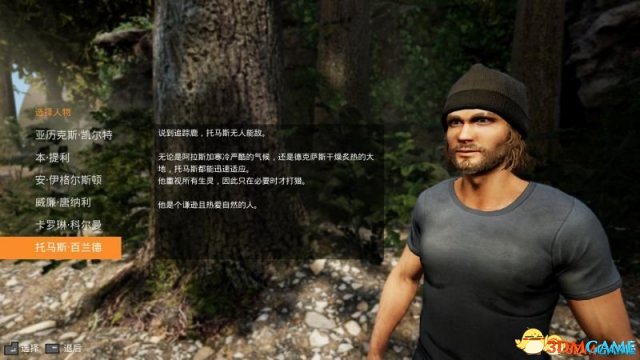 模拟狩猎有哪些可用角色 模拟狩猎可操作角色介绍