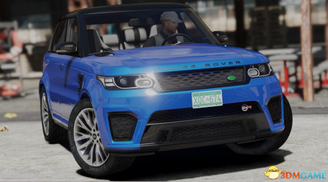 侠盗猎车5 2014款路虎揽胜Sport SVR V8版MOD v5.0