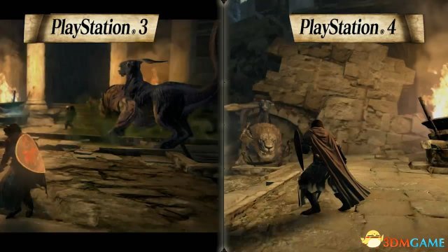《龙之信条：黑暗崛起》新画面对比 PS4完爆原版