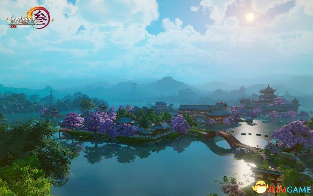 《剑网3》重制版七秀场景截图 游戏画面效果大提升