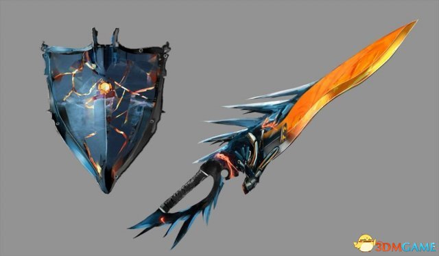 《怪物猎人:世界》武器设计大赛冠军 动力推进大剑