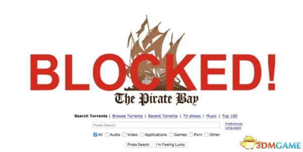 种子下载已死 又一国家宣布将会屏蔽海盗湾网站