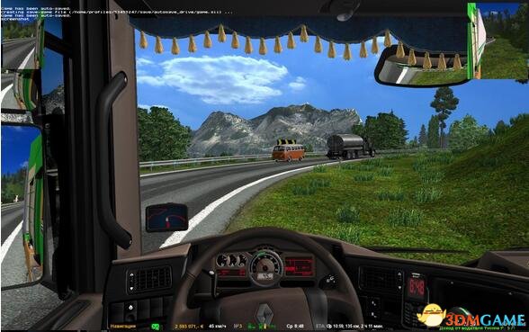 欧洲卡车模拟2 v1.28大型天气环境改善mod