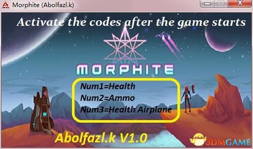 Morphite v1.0三项修改器[MrAntiFun]