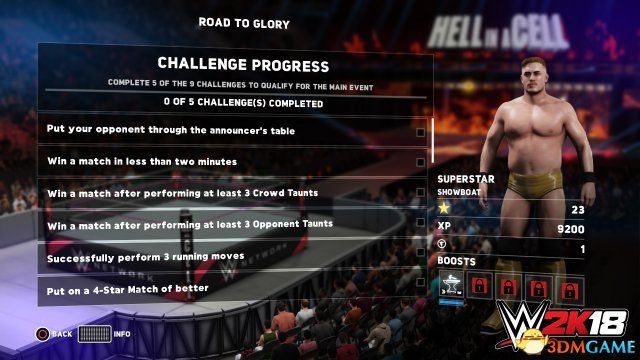 WWE 2K18ԤƬȫϷģʽ“֮·”