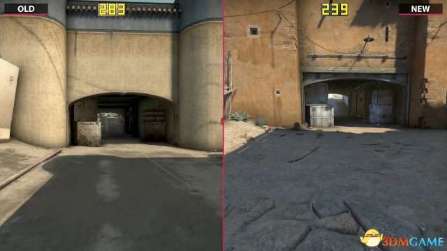 《CS：go》dust2地图新旧对比视频 看看有何变化