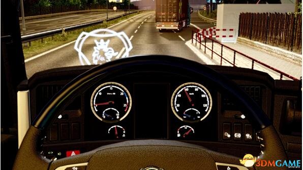 欧洲卡车模拟2 v1.28真实的斯堪尼亚仪表板MOD