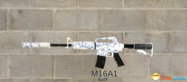 求生之路2 青花瓷涂色版M4A1突击步枪MOD