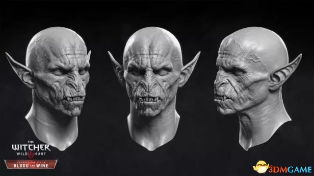 《巫师3》角色3D建模作品欣赏 波兰设计师之力作