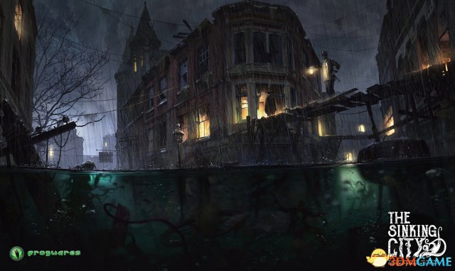 太恐怖了 沙盒新作《沉没之城》怪物设计图及原画