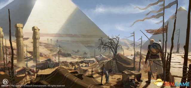 《刺客信条：起源》艺术图赏 古埃及风景美不胜收