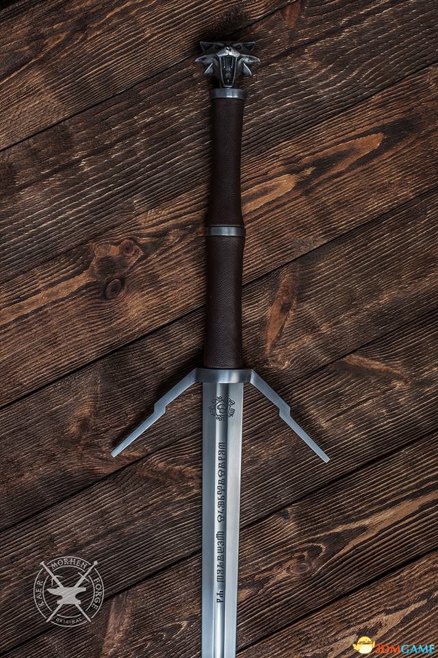 《巫师3》真实版银剑/钢剑欣赏 细节精美酷炫无比