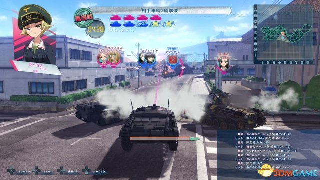 PS4《少女与战车：梦幻大会战》最新战斗系统公开