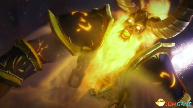 《魔兽》燃烧王座通关动画 萨格拉斯巨剑插地球