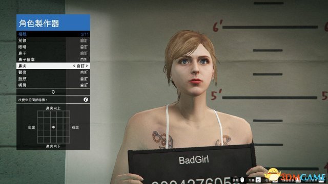gta5捏臉數(shù)據(jù)