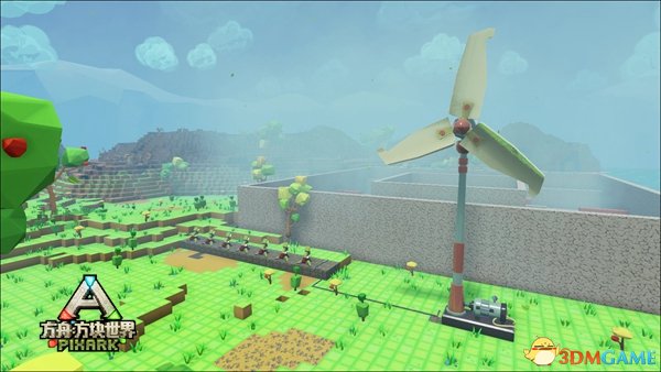 掌握自然之力，《方舟：方块世界》风力发电玩法曝光