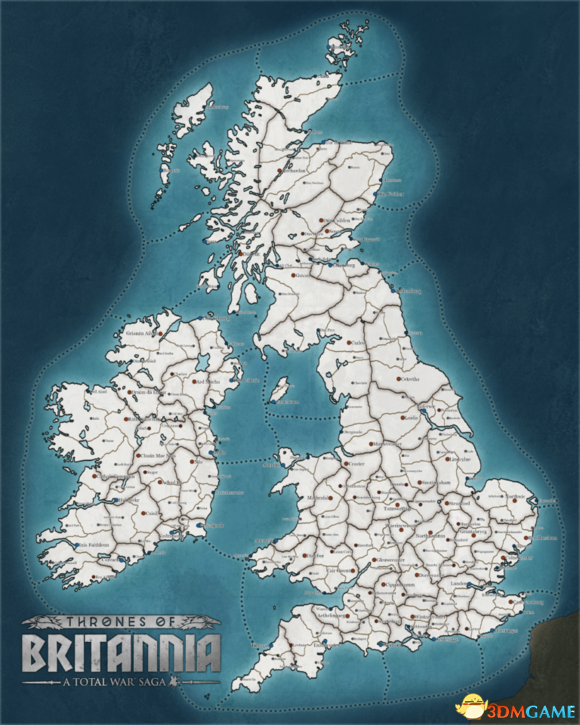 全面战争传奇不列颠王座地图官方解读