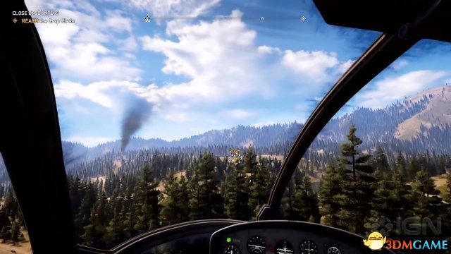 《孤岛惊魂5》新演示视频 开直升机剿匪看风景