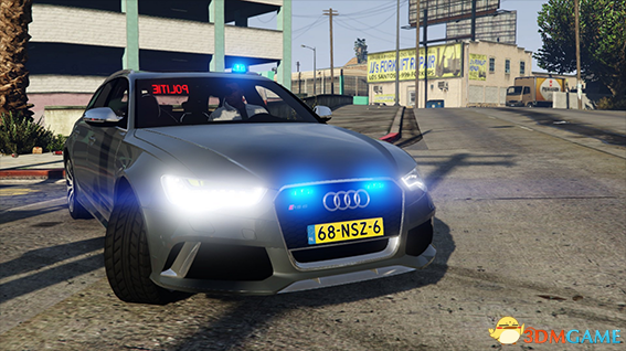 Gta5奥迪rs6隐形警车mod 侠盗猎车5 奥迪rs6无标记隐形警车mod下载 3dm单机