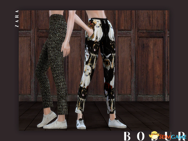 模拟人生4 v1.31Bobur Zara个性裤子包MOD V1