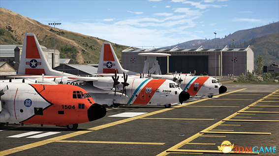 侠盗猎车5 USCG C-130大力士空战运输机整合包MOD