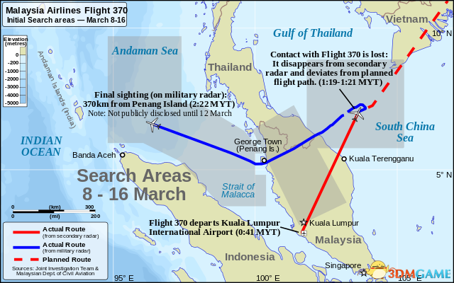 马来西亚重启MH370搜寻：找不到残骸不付钱