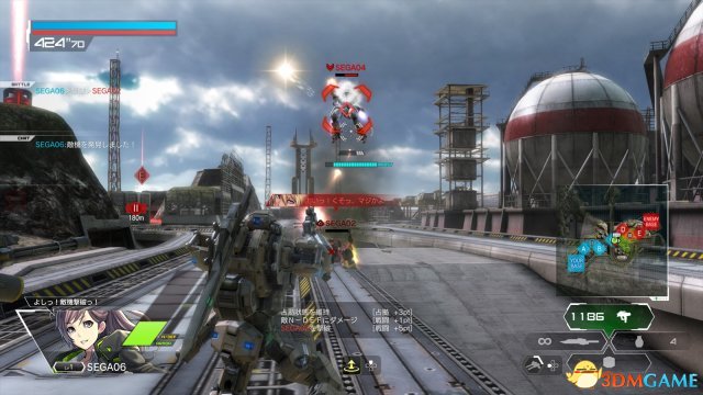 世嘉公布PS4机甲游戏《边境保卫战》截图及视频