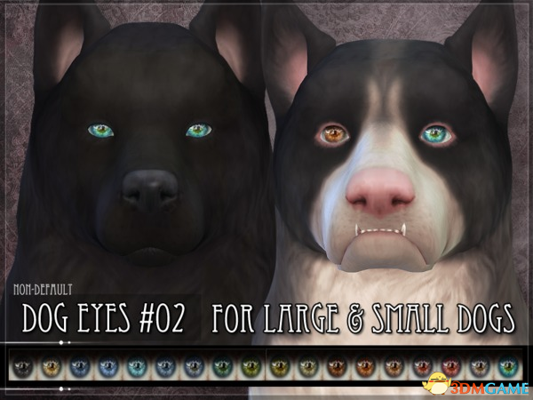 模拟人生4 v1.37星球效果的狗狗眼睛包MOD