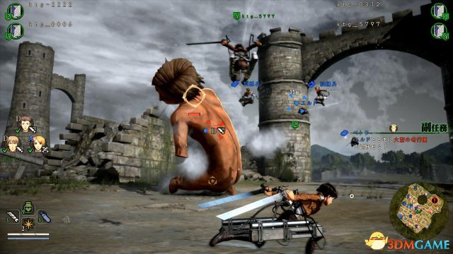 光荣《进击的巨人2》在线游戏相关最新情报公开