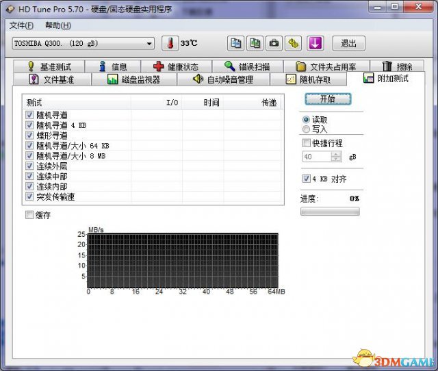 HD Tune Pro硬盘检测工具绿色中文版v5.70[附使用教程]