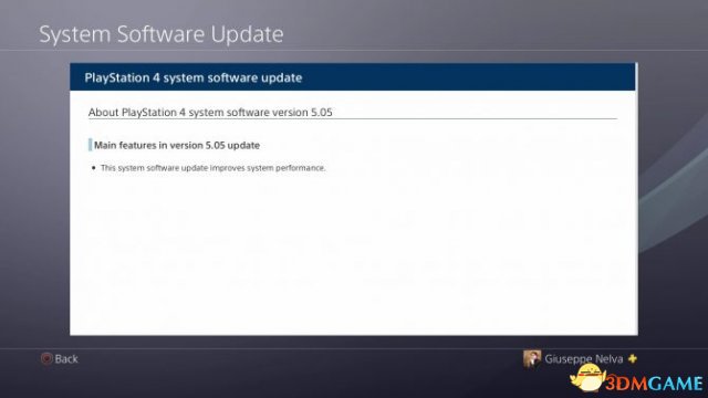 PS4 5.05系统更新发布 优化系统性能但不提升