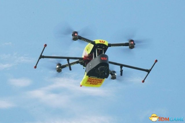 科技立功 澳大利亚成功使用无人机执行海岸救援