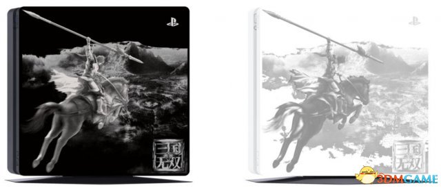 《真·三国无双8》特别定制PS4™上盖（黑色/冰河白）