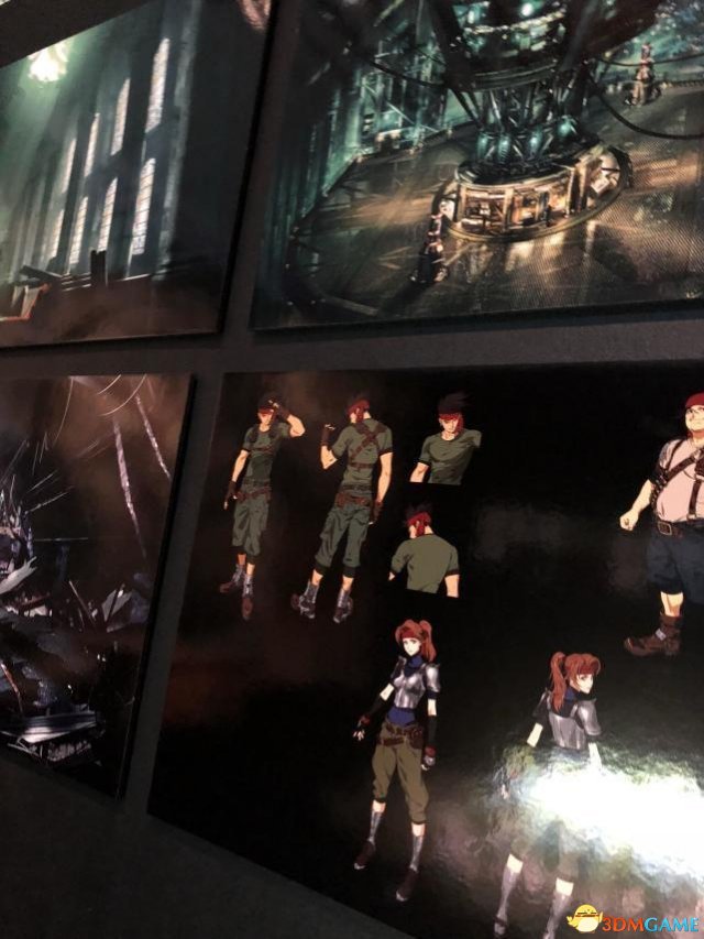 《最终幻想7重制版》参加SE展会 现场照片曝光