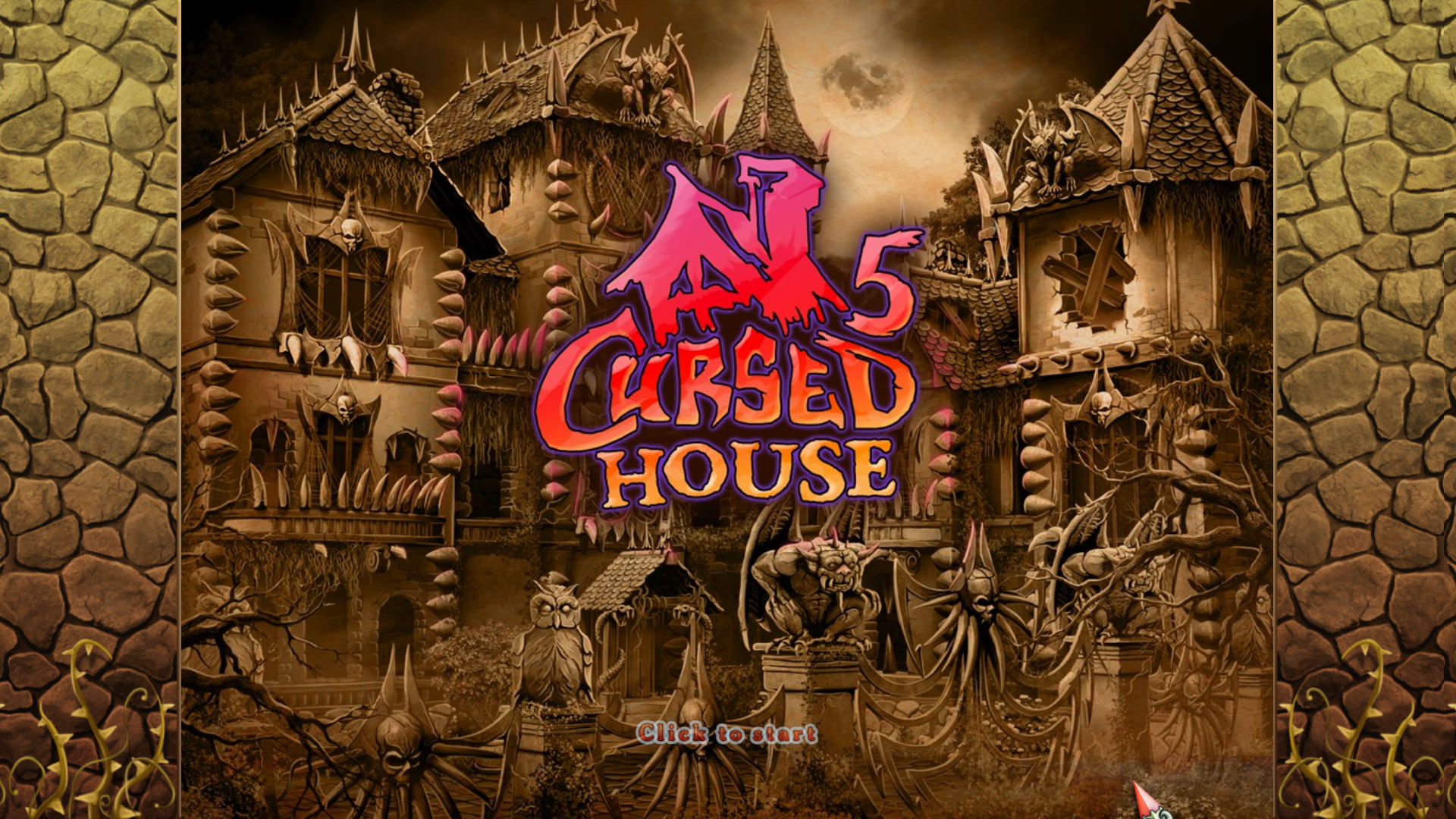 Cursed house multiplayer gmm на айфон. Cursed House игра. Игра три Хаус. Проклятый дом обложка.
