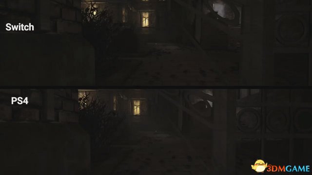 《逃生》Switch PS4画面对比 光效场景细节略弱
