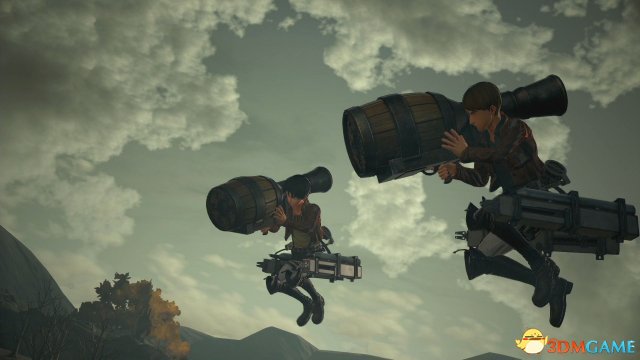《进击的巨人2》预告片与截图 极速战斗突入战场