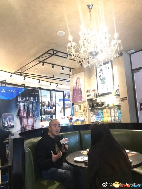 《末极梦念15》上海主题咖啡馆现场照 庆皇家版支卖