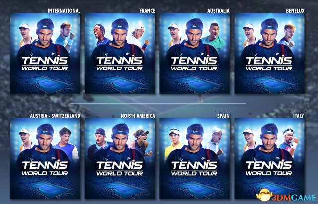 《网球世界巡回赛》上市日期支布 8版本启里图赏