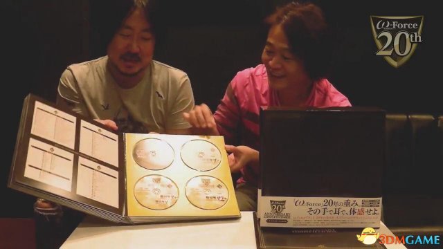光荣ω-Force 20周年 无双全系列典藏CD开箱演示
