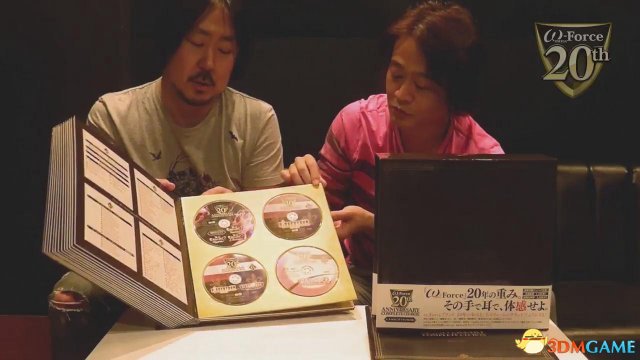 光荣ω-Force 20周年 无双全系列典藏CD开箱演示
