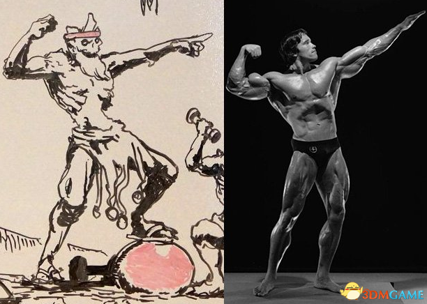 《战神4》平易近圆分享不俗里画 阿特瑞斯曲足臂秀肌肉