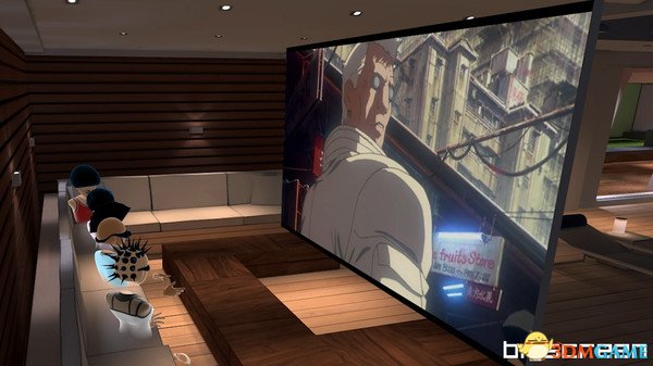 VR中共享游戏电影应用 Bigscreen追加新对应平台