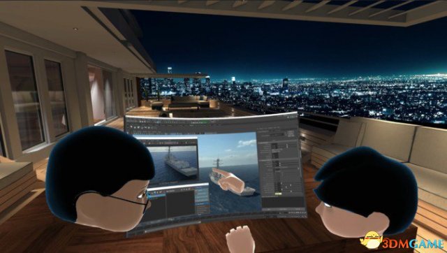 VR中共享游戏电影应用 Bigscreen追加新对应平台