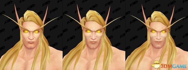 《魔兽》8.0测试服更新 血精灵新脸型与金瞳曝光