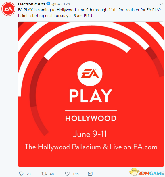 EA Play将于6月9日-11日在好莱坞举办 滑板4呼声高