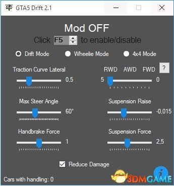 侠盗猎车5 全版本轻松漂移modv2.1