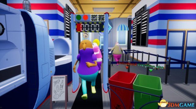 齐里体验机场安检员 新VR游戏《TSA Frisky》支布