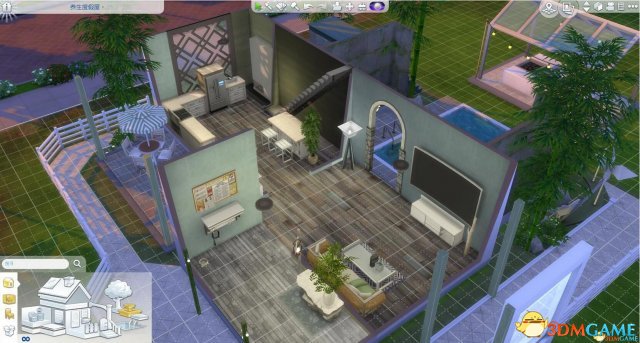 模拟人生4 40x30养生度假屋mod